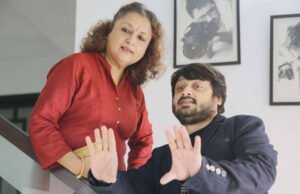 পড়ে গিয়ে চোট পেলেন নন্দিতা রায়