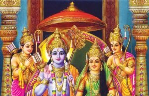 রাম, সীতা, লক্ষ্মণের প্রতিমা খুঁজলেন অনেকেই